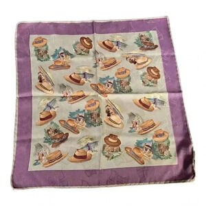 Polo Ralph Lauren Silk Scarf Square Italian Made in Italy